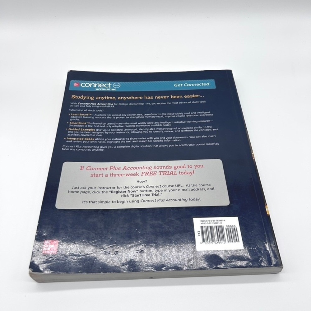 College Accounting Chapters 1-13 14th Edition Price Haddock Farina Textbook - Picture 2 of 6